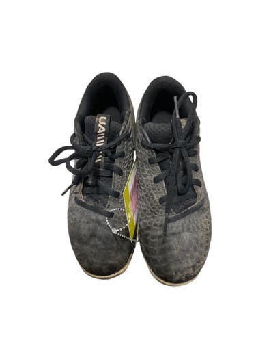 Used Under Armour GLYDE 2.0 RM BB/SB Cleats Black Junior 01.5 11847-S000038685