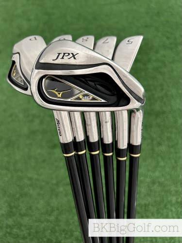 Mizuno JPX AD Iron Set 5-P / Mizuno Quad 63 SR Graphite +1