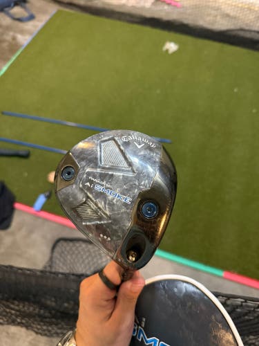 Men's Callaway AI Smoke Triple Diamond Max Right Handed Driver Stiff Flex 9 Loft (Used)