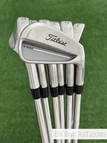 Titleist T100 25 Forged Iron Set 4-P / True Temper AMT White Stiff