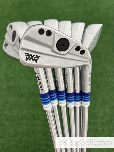 PXG 0311 P GEN4 Forged Iron Set 4-W / True Temper Elevate 120 Stiff