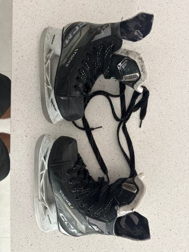 Black 2022 CCM AS-V Hockey Skates 13 (Used)