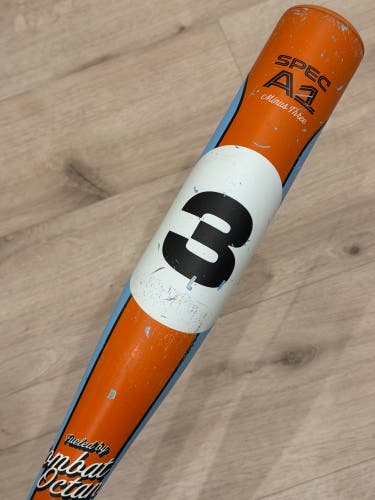 2026 Combat MFG Spec A1 Alloy Racer BBCOR Certified Bat (-3) 28 oz 31"