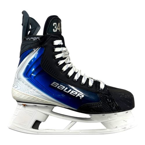 Bauer Vapor Flylite Hockey Skates Regular Width Pro Stock 9.25D - Auston Matthews (Used)