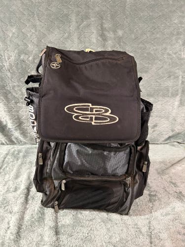 Black Boombah Bags & Batpacks Player 24x15x10 (Used)