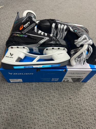 Bauer Supreme F50 Pro Hockey Skates 6 (New) Fit 2