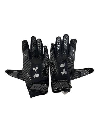 Used Under Armour BB/SB Batting Gloves Black SM 11847-S000037439