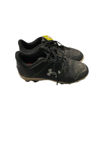 Used Under Armour LEADOFF LOW BB/SB Cleats Black Junior 04 11847-S000038426