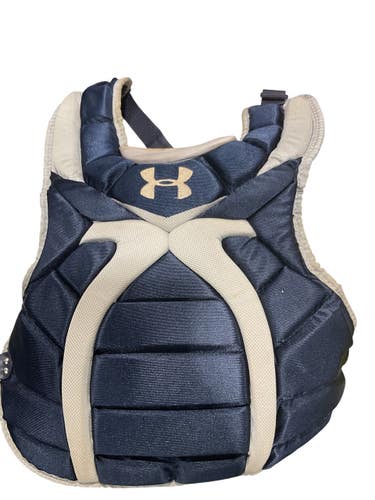 Used Under Armour Catchers Chest Protector Navy Blue Adult 11847-S000038672