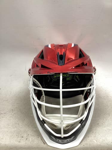 Used Cascade XRS PRO Lacrosse Helmet Red One Size 11851-S000051865