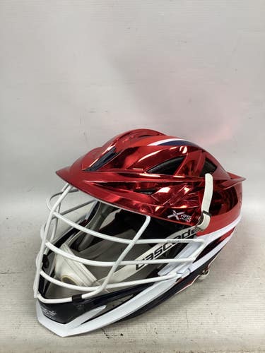 Used Cascade XRS PRO Lacrosse Helmet Red One Size 11851-S000051868