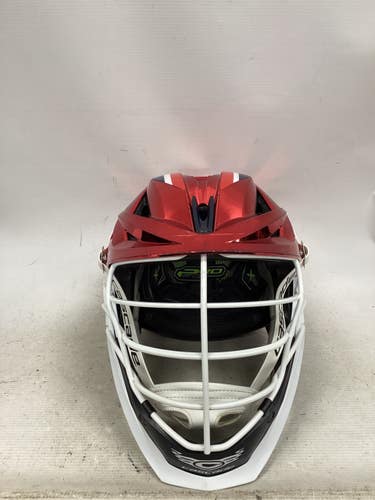 Used Cascade XRS PRO Lacrosse Helmet Red One Size 11851-S000051864