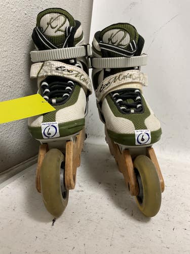 Used K2 MAIA BAMBOO Senior Rec Fitness Skates Dark Green Senior 6 11855-S000209267