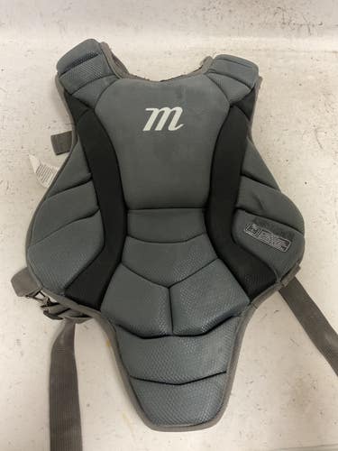 Used Marucci CHEST PROTECTOR Catchers Chest Protector Grey Youth 11855-S000209268