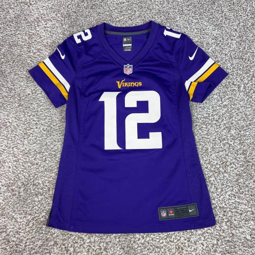 Minnesota Vikings Jersey Womens Small Purple Percy Harvin 12 Nike NFL Football
