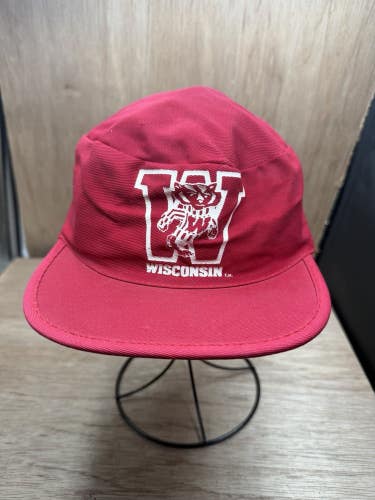 Vintage 50s Wisconsin State BADGERS Hat