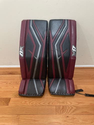 Custom 31" 2024 Brian's Iconik Pro Goalie Leg Pads Pro Stock (Used)