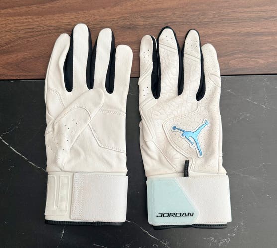 Jordan Legend Baseball Long-Cuff Batting Gloves, Men’s Large, Never Used