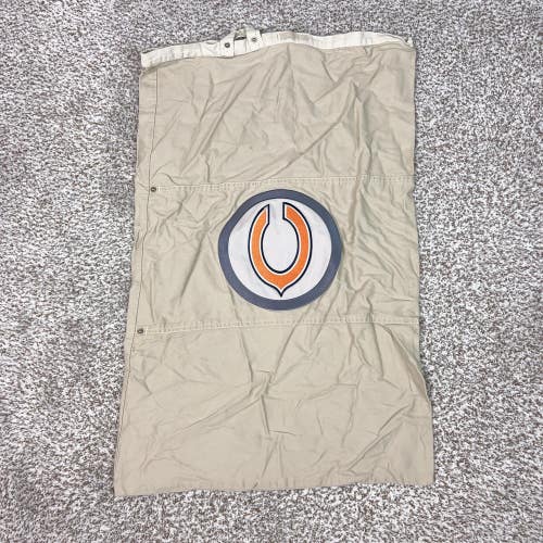 Chicago Bears Laundry Bag One Size Beige NFL Football Canvas Cotton Logo Sport