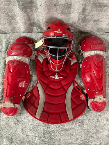 Red Youth All Star Catcher's Combo (Used)