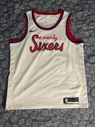 Seventy Sixers XL Men's Nike Jersey (New)