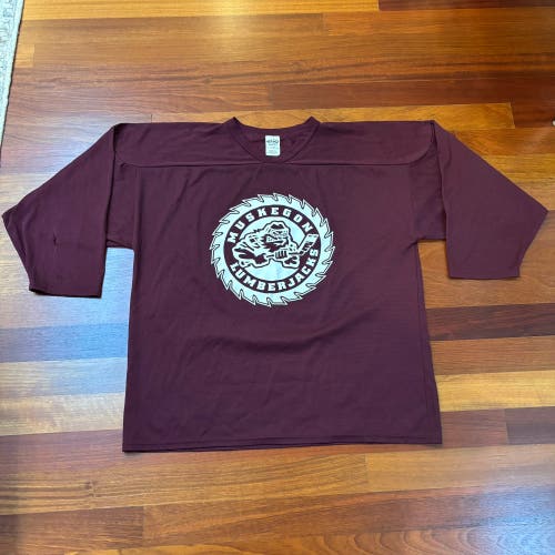 Muskegon Lumberjacks Practice Jersey - Maroon #3 - XL
