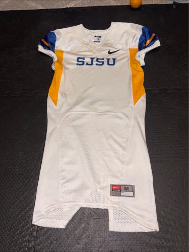 San Jose State University Football Practice Player Worn Team Issue Jersey Nike M