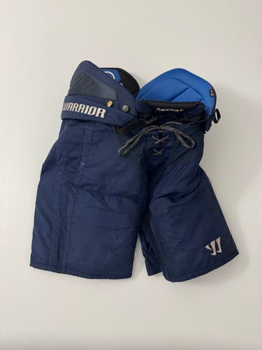 Used Senior Medium Warrior Covert QRE10 Pro Stock Hockey Pants - Navy