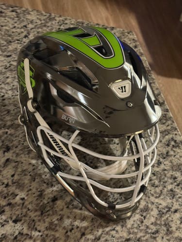 Warrior Burn chrome Helmet (Used) medium