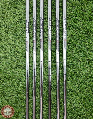 TRUE TEMPER ELEVATE MPH 95 IRON SHAFT SET STIFF 95G .355 TIP VERYGOOD