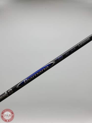 MITSUBISHI DIAMANA S+ 60 DRIVER SHAFT REGULAR 64G TITLEIST TIP 43.5" VERYGOOD