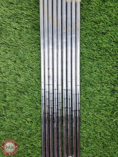 NIPPON NSPRO 850GH IRON SHAFT SET REGULAR 87G .355 TIP VERYGOOD