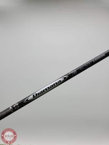 MITSUBISHI DIAMANA D+ 70 DRIVER SHAFT STIFF 74G TITLEIST TIP 43.75" VERYGOOD