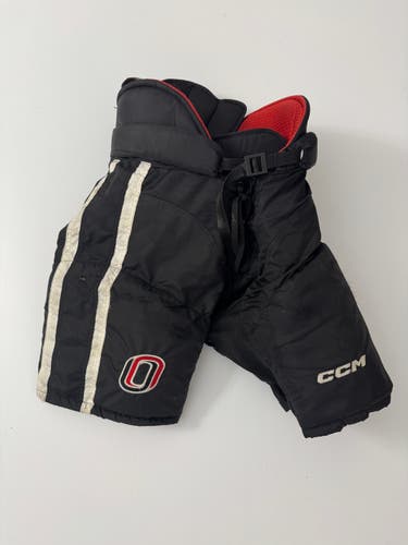 Used Senior Medium CCM HP45 Pro Stock Hockey Pants - Black/Red/White