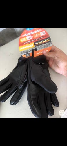 Black Medium Men's Gloves (New)