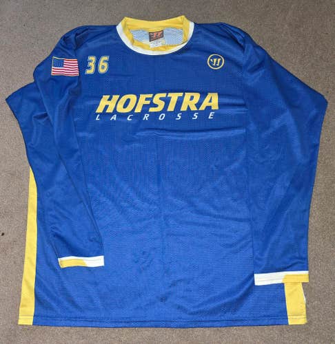 Hofstra University Pride Lacrosse Warrior Shooting Shirt XL