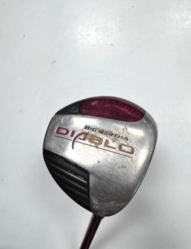 Used Callaway BIG BERTHA DIABLO 5D Mens Fairway Wood RH 5 Wood 11860-S000315485