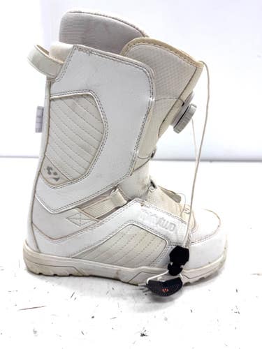 Used ThirtyTwo BOA Womens Snowboard Boots White Senior 9.5 11860-S000315473