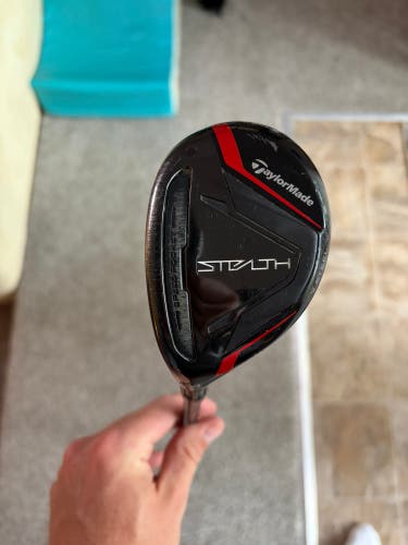 Men's TaylorMade Stealth Left Hand 4 Hybrid Graphite Shaft (Used)