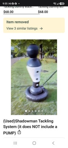(Used)shadowman tackling system