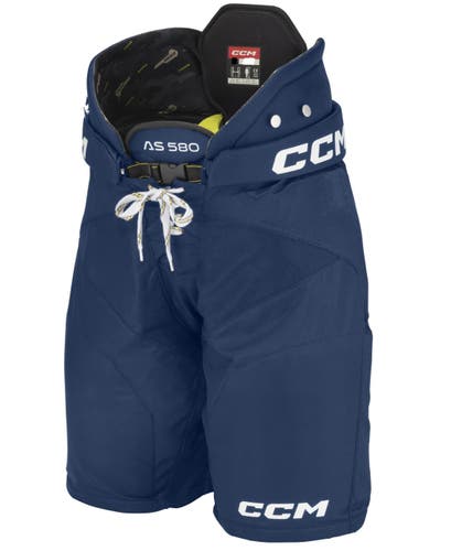 NEW CCM Tacks AS580 Hockey Pants, Navy Blue, Sr. XL