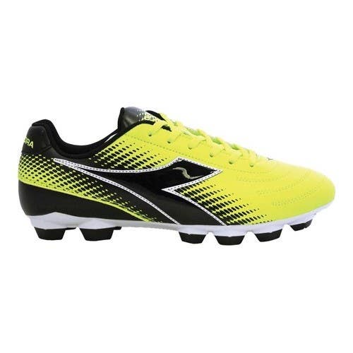 Diadora Mago R LPU (Yellow Flourescent/DD Black) Men's Soccer Shoes Brand new in box