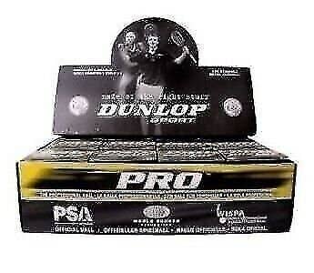 Dunlop Pro (High Altitude) (Green Dot) Squash Ball BOX (12-Balls)