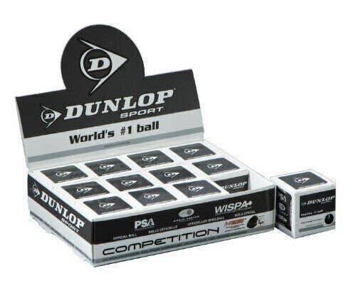 Dunlop Competition Squash Ball - Dozen