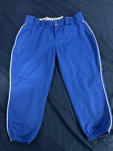 Blue Women's XL Adult DeMarini Game Pants (New)