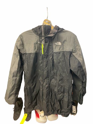 The North Face HyVent Rain Jacket Boys L (14/16) Black/Grey