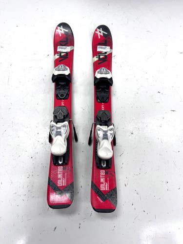 Used Volkl UNLIMITED AC Boys DH Ski/Binding Red 80 cm 11860-S000312514