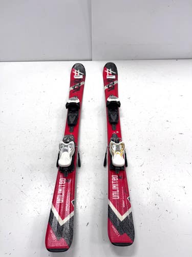 Used Volkl UNLIMITED AC Boys DH Ski/Binding Red 110 cm 11860-S000312530