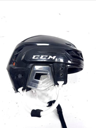 Used CCM TACKS 710 Hockey Helmet Only Black SM 11860-S000315286