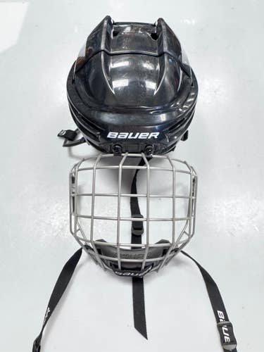 Used Bauer IMS5.0 Helmet Cage Combo Black SM 11860-S000315343